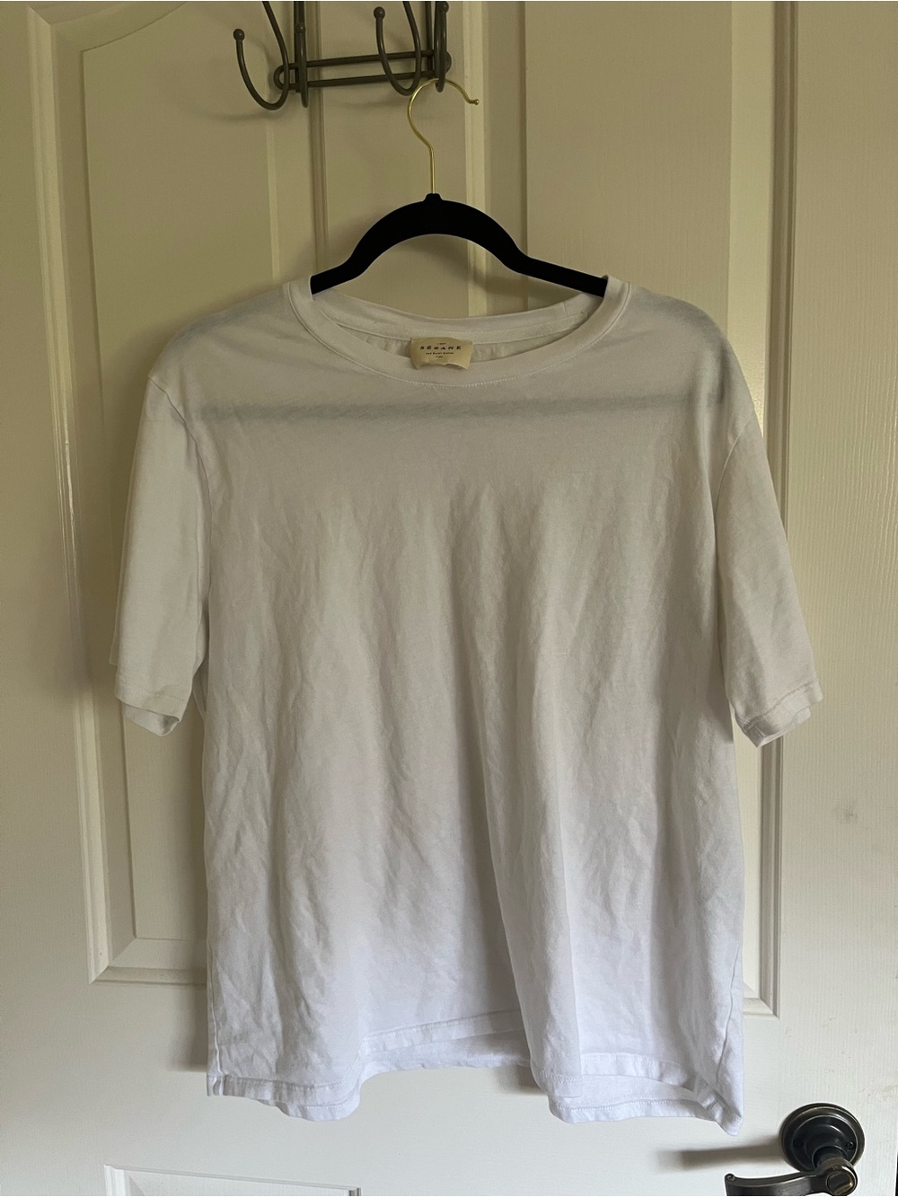 SÉZANE White Crew Neck T-Shirt